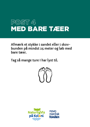 Read more about the article Post 4: Med bare tæer